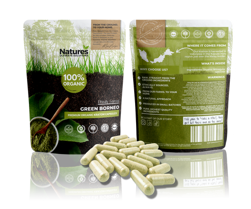 Green Borneo Kratom Capsule