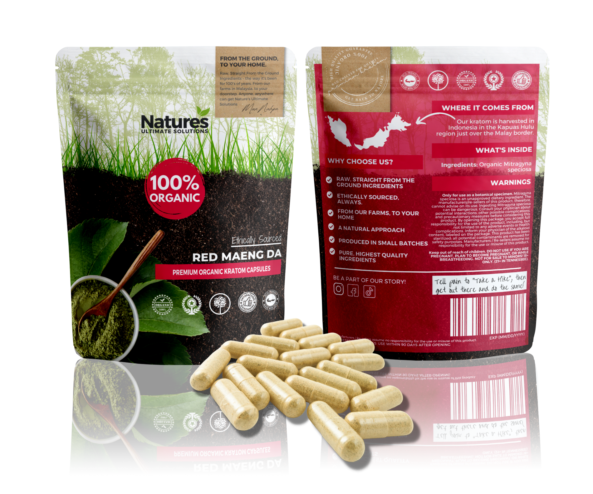 Red Maeng Da Kratom Capsule