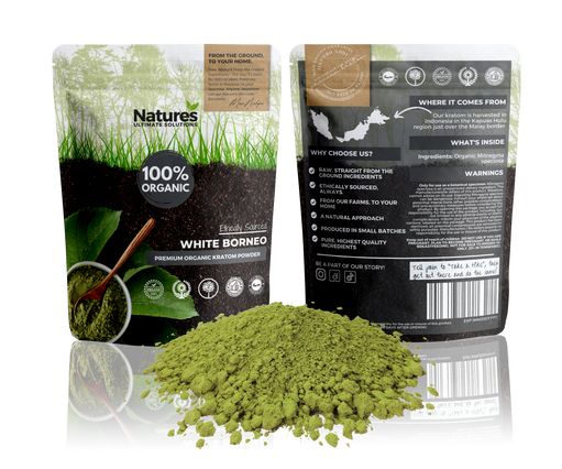 White Borneo Kratom Powder