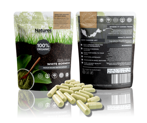 White Borneo Kratom Capsule